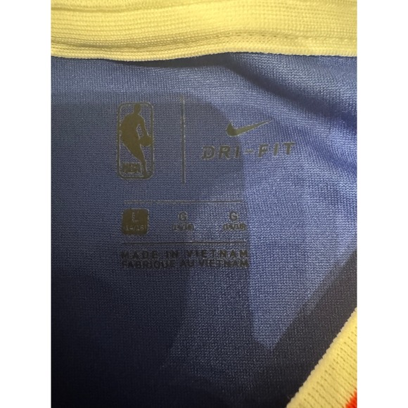 Nike Philadelphia‎ 76ers Ben Simmons #25 Jersey NBA Basketball Blue L |W1 - Picture 4 of 6